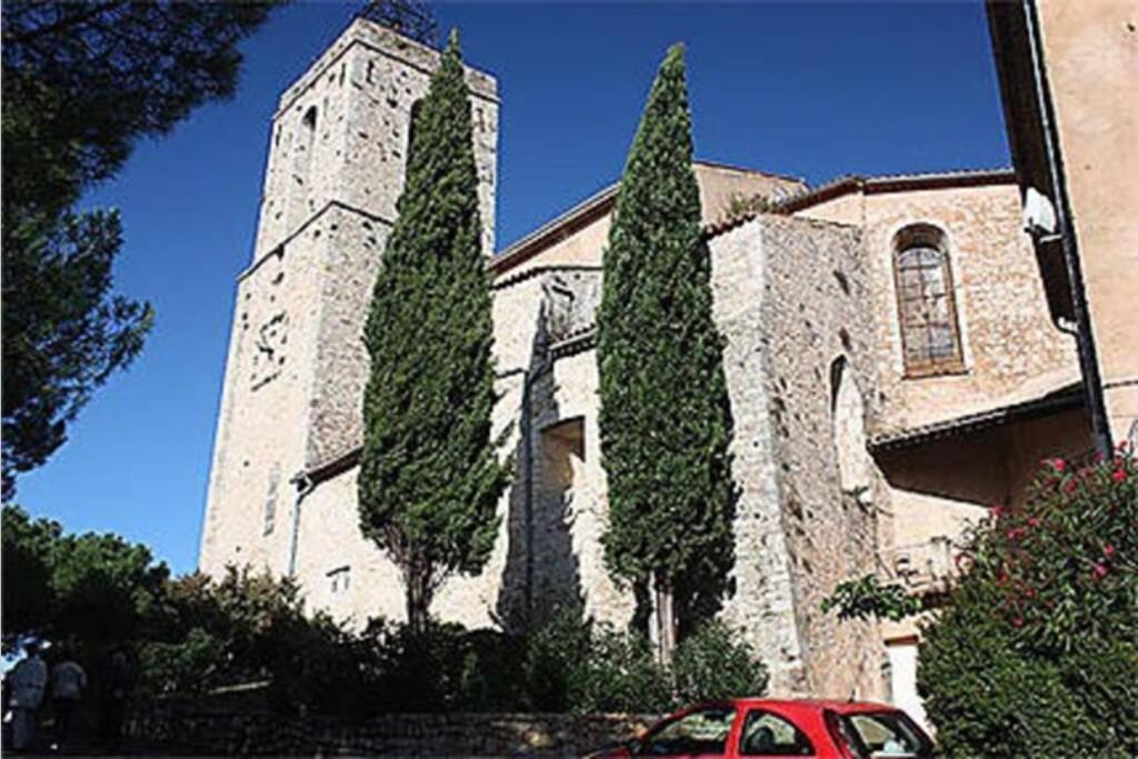 Gite Provencal Independant Avec Piscine Chauffee : Le Suy Bien Flayosc Exteriör bild