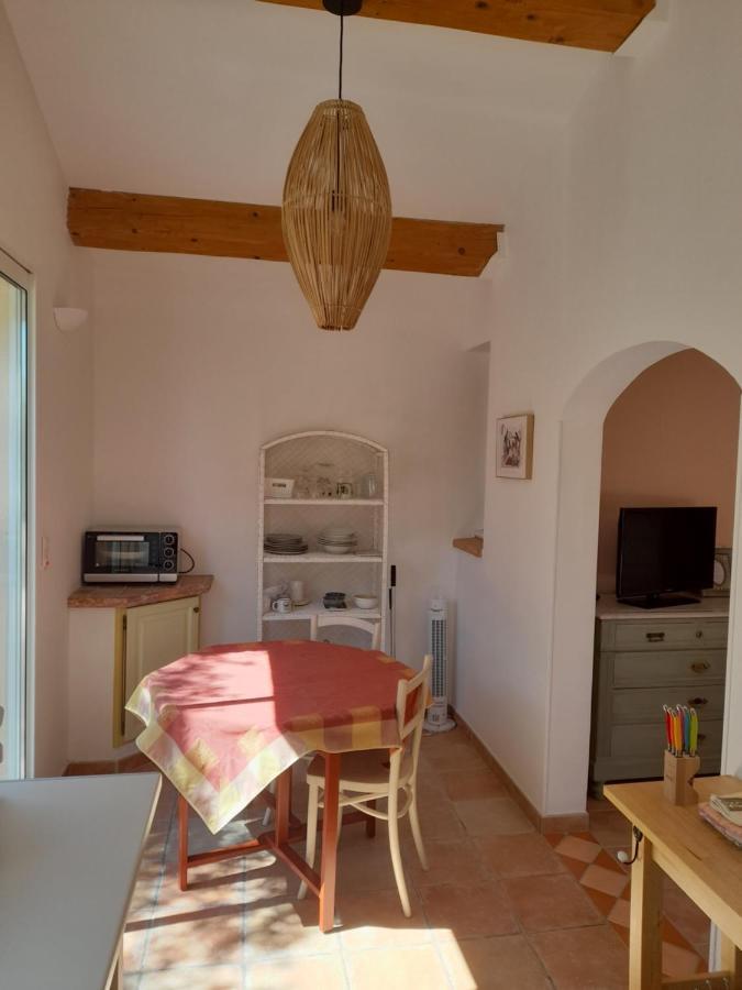 Gite Provencal Independant Avec Piscine Chauffee : Le Suy Bien Flayosc Exteriör bild
